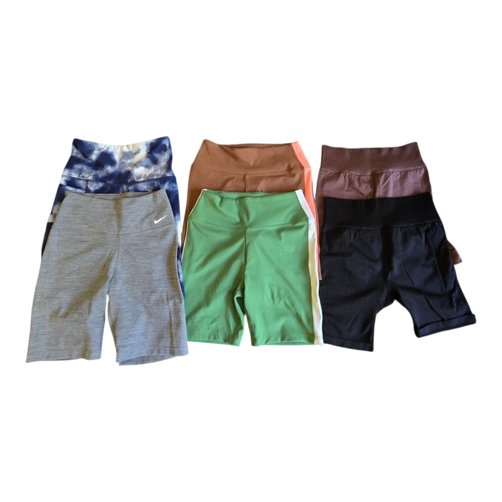 6‎ Yoga Athletic Bike Shorts Nike Victoria Secret Pink Old Navy Aeropostale XS